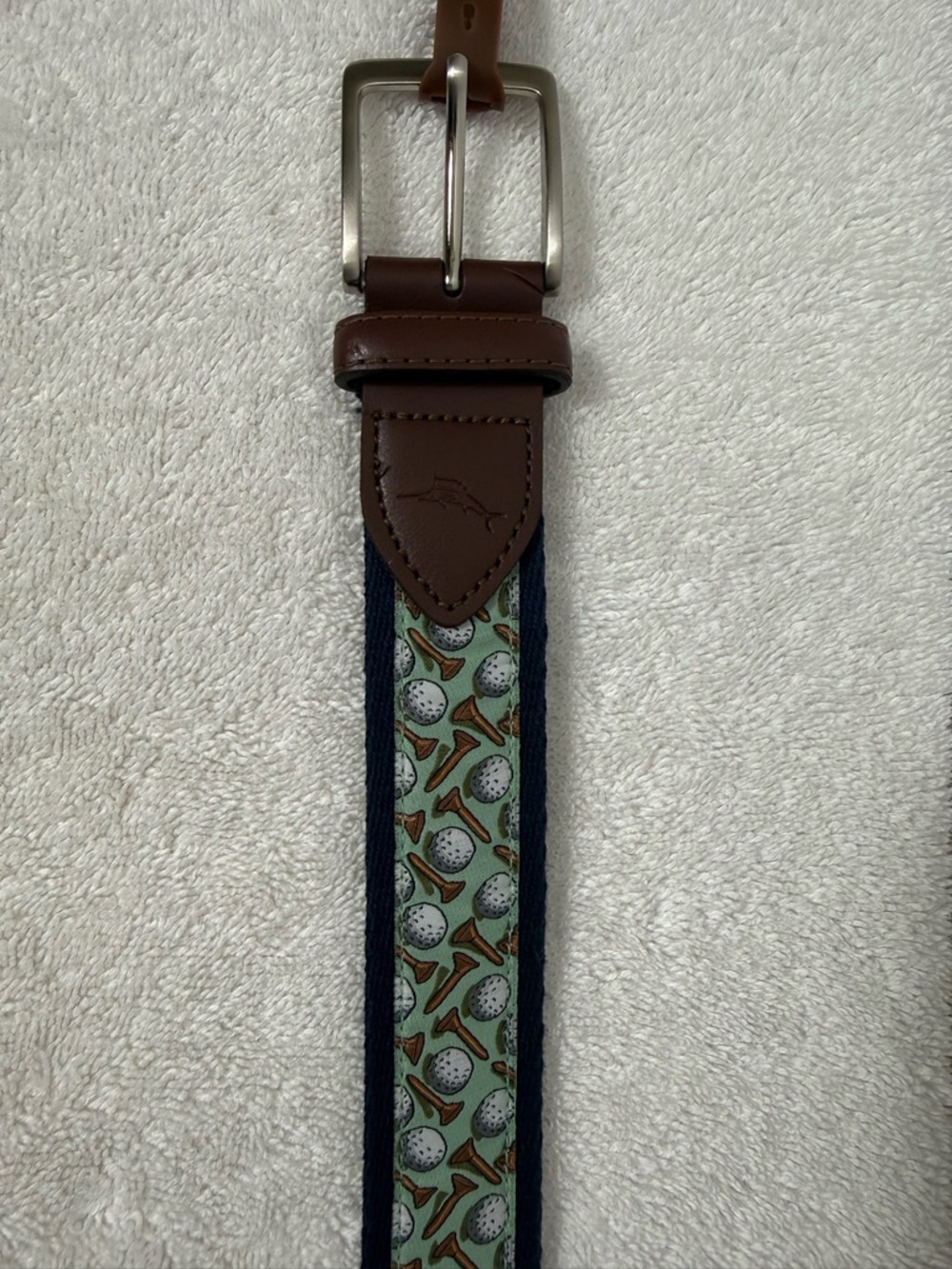 Tommy Bahama Golf Pattern Belt